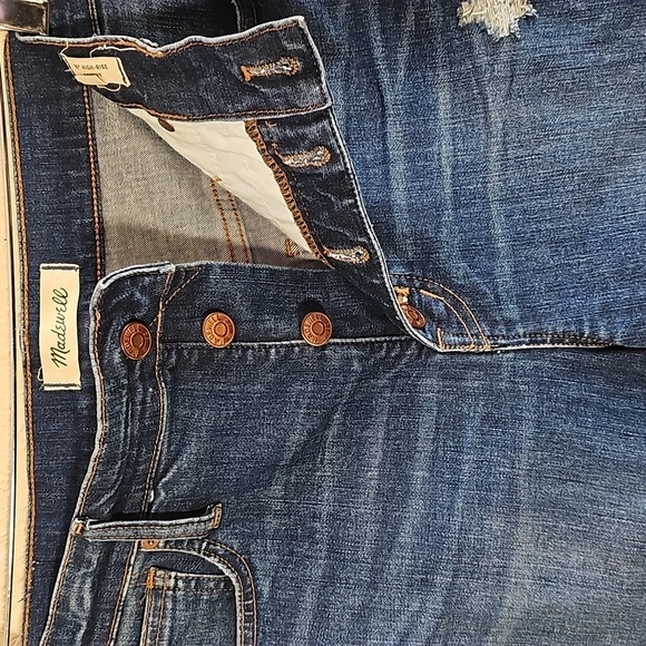 Madewell 10" High-Rise Skinny Jeans. - Picture 3 of 11